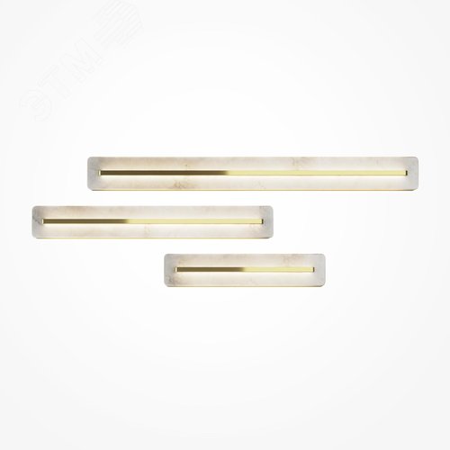 Светильник настенный (бра) Maytoni MOD366WL-L18BS3K Латунь - фото 4