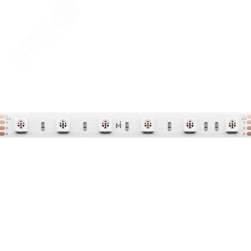 Лента светодиодная 14,4Вт/м 24В RGB IP20 60 LED/м - фото 1