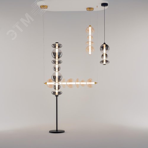 Светильник напольный (торшер) Futuro LED 40W Черный - фото 4