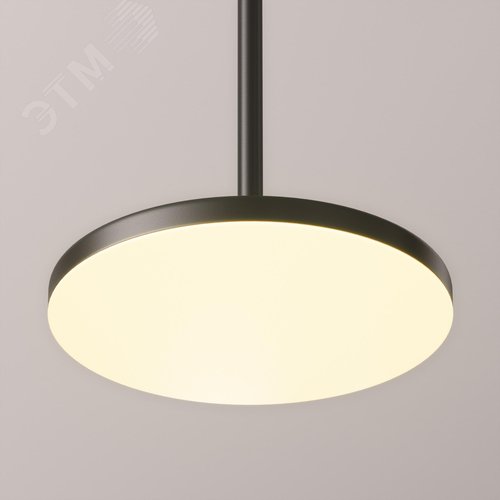Светильник подвесной Plato LED 12W Черный - фото 4