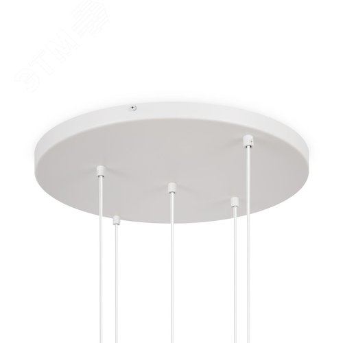 Светильник подвесной Basic form E14х5х40W Белый - фото 6