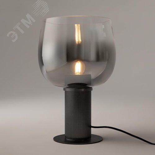 Светильник настольный Smart Casual E27х1х40W Черный - фото 4