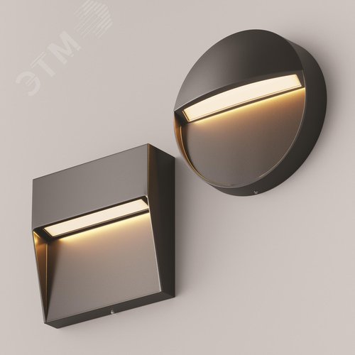 Подсветка для лестниц Outdoor Mane IP 54 LED 3W 3000 K Черный - фото 6