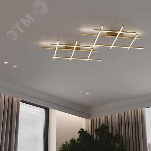 Светильник потолочный Radiance LED 50W Золото - фото 7