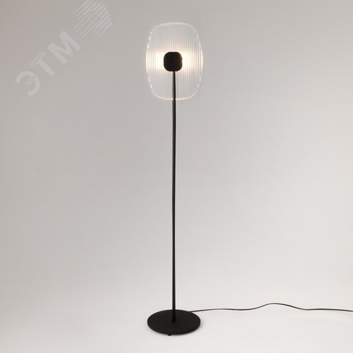Светильник напольный (торшер) Eclipse LED 6W Черный - фото 3