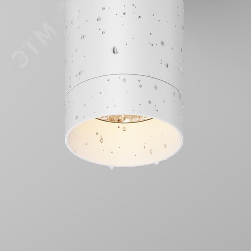 Светильник потолочный Outdoor Luxe IP 65 LED 5W 3000 K Белый - фото 4