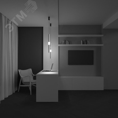 Светильник подвесной Jelly LED 12W Латунь - фото 4