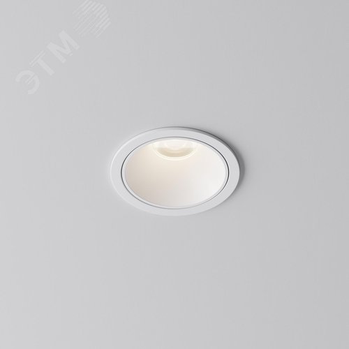 Светильник встраиваемый Downlight Alfa LED 4000K 10Вт 50 град IP20 CRI90 Белый круглый 52х65мм 1040Лм - фото 6