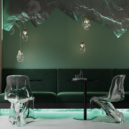 Светильник подвесной Cocktail time G9х1х28W Золото - фото 4