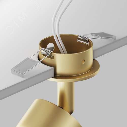 Светильник встраиваемый Focus C018CL-01MG Матовое Золото - фото 5