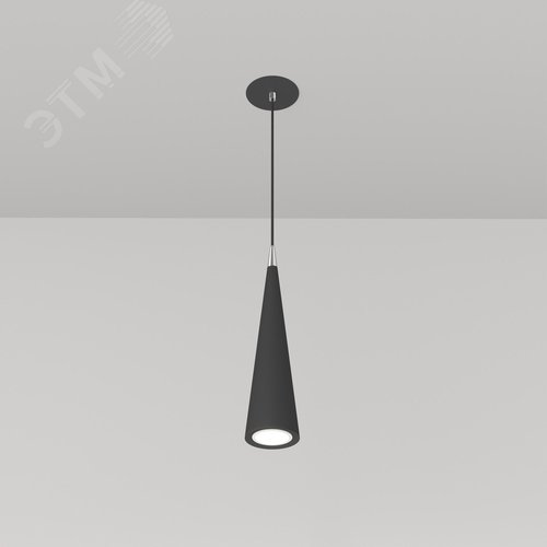 Светильник подвесной Nevill GU10х1х10W Черный - фото 6