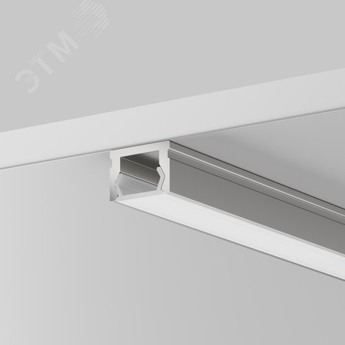 Профиль алюминиевый накладной ALM-1007-S-2M 631001 - фото 4