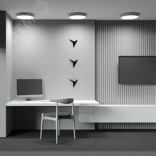 Светильник потолочный Zon LED 45W Белый - фото 5