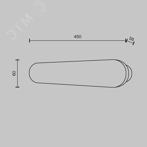 Светильник настенный (бра) Maytoni MOD437WL-L13BG3K Черный - фото 8