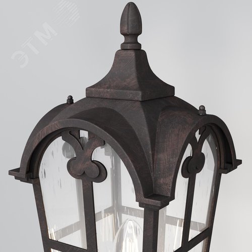 Светильник настенный (бра) Outdoor Albion IP 44 E27х1х60W Бронза Антик - фото 3