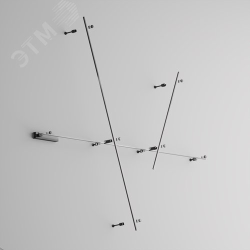 Шинопровод 1м Flarity черный - фото 5