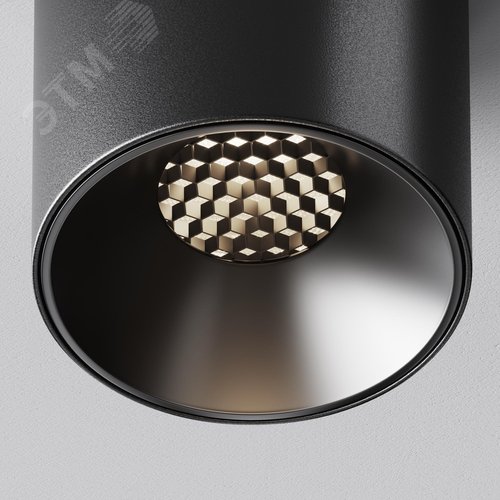 Светильник потолочный Alfa LED LED 5W Черный - фото 4