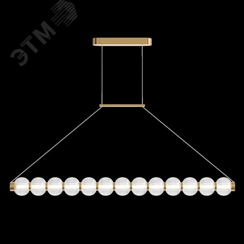 Светильник подвесной Amulet LED 22W Золото - фото 3