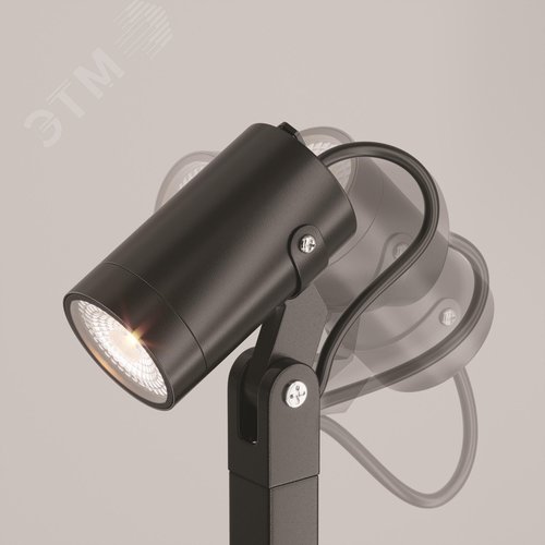 Светильник ландшафтный Outdoor Scope IP 65 GU10х1х50W Черный - фото 6