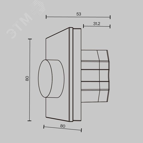 Панель управления роторная DALI DT8 RGB - фото 3