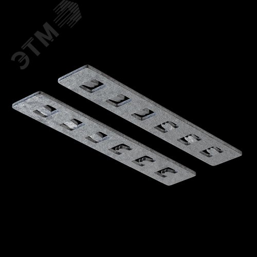 Коннектор прямой 2 шт. Exility встраиваемый серый - фото 6