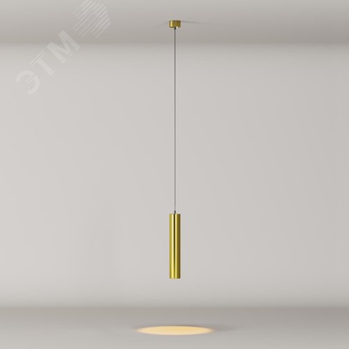 Светильник подвесной Focus LED LED 12W Латунь - фото 2