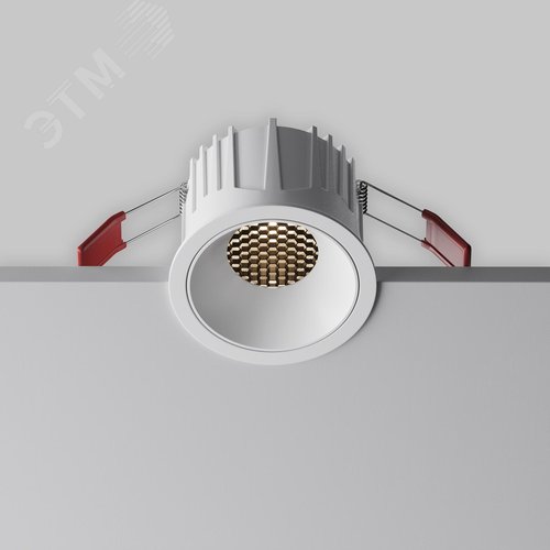 Светильник встраиваемый Downlight Alfa LED 3000K 15Вт 60 град IP20 CRI90 Белый круглый 63х85мм 1520Лм - фото 3