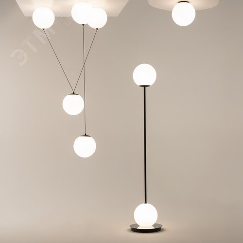 Светильник подвесной Twins LED 26W Черный - фото 7