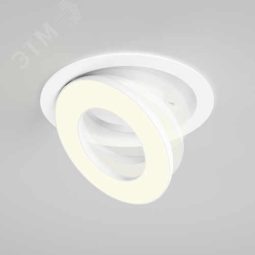 Светильник встраиваемый Vector DL102-12W3K-W Белый - фото 6