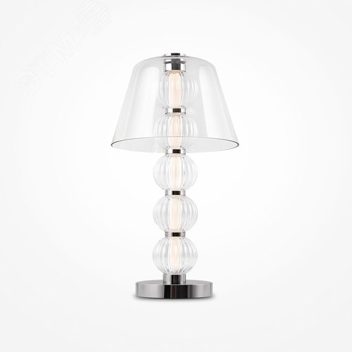 Светильник настольный Amulet LED 9W Хром - фото 2