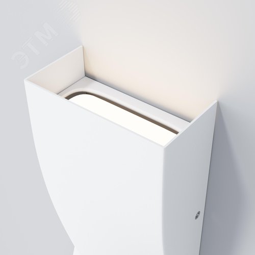 Подсветка архитектурная Outdoor Twist IP 65 LED 11W 3000 K Белый - фото 3