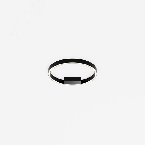 Светильник потолочный Rim LED 24W Черный - фото 5