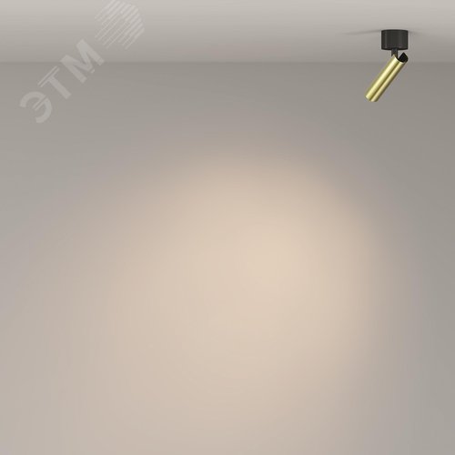 Светильник потолочный Focus T LED 6W Черный - фото 4