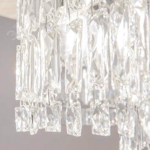 Светильник потолочный Dune E14х6 Хром - фото 4