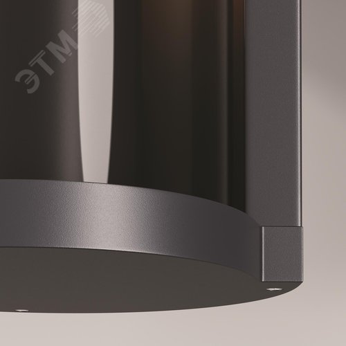 Светильник настенный (бра) Outdoor Conf IP 54 E27х1х15W Графит - фото 5