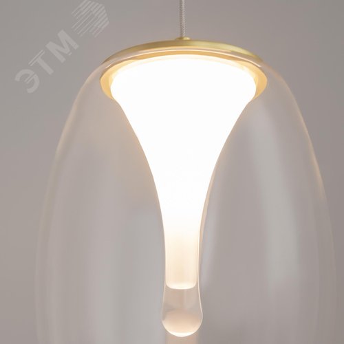 Светильник подвесной Splash LED 7W Золото - фото 5