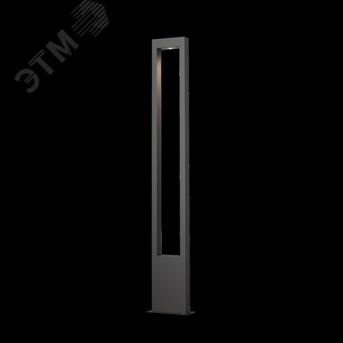 Светильник садово-парковый Outdoor Bonn IP 65 LED 20W 3000 K Графит - фото 6