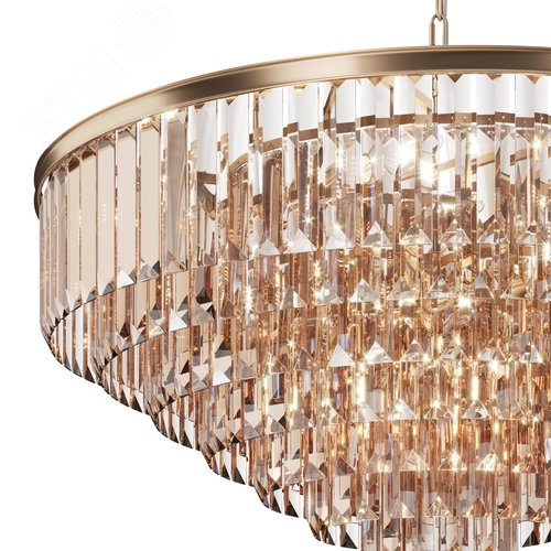 Светильник подвесной Revero E14х16х40W Золото - фото 2