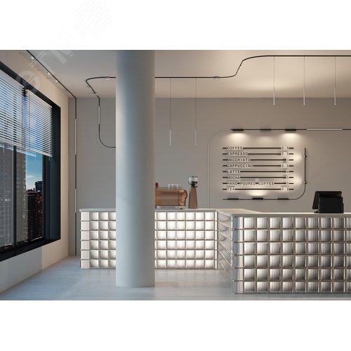 Светильник Трековый Basis Levity 3000К 8Вт 100 град - фото 3