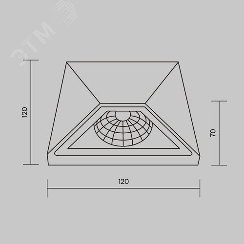 Подсветка архитектурная Outdoor Beekman IP 54 LED 6W 3000 K Черный - фото 7