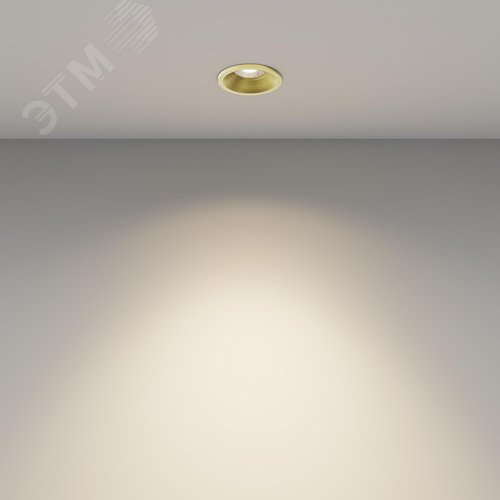 Светильник встраиваемый Mini DL059-7W3K-BS Черный - фото 4