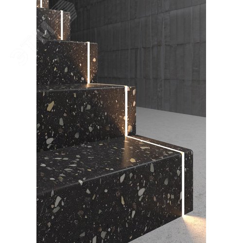 Лента светодиодная 12В 2835 9,6Вт/м 3000К 5м IP 20 - фото 2
