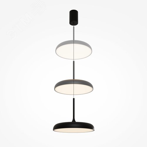 Светильник подвесной Gerhard LED 39W Черный - фото 5