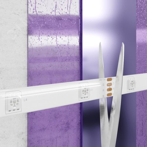 Лента светодиодная 24В 5050 7,2Вт/м RGB 5м IP65 - фото 5