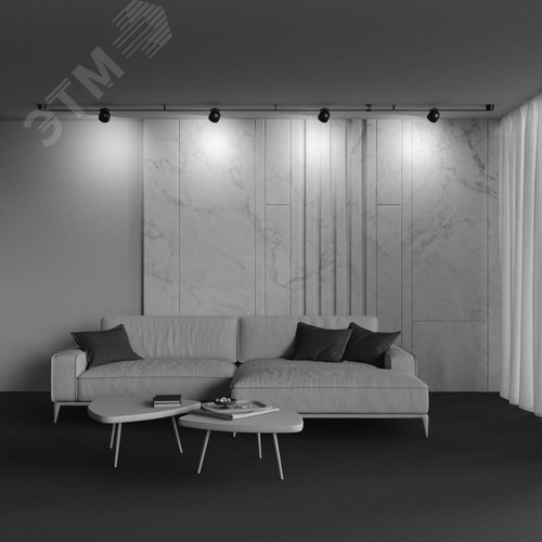 Светильник подвесной Cup Parity 3000K 12Вт 120 град черный - фото 6