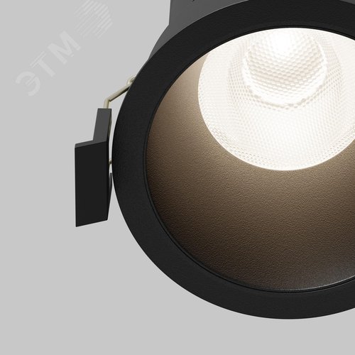 Светильник встраиваемый Dip DL118-15W-4K-B Черный - фото 4
