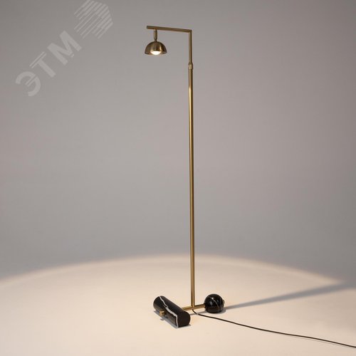 Светильник напольный (торшер) Pikant LED 13W Латунь - фото 4