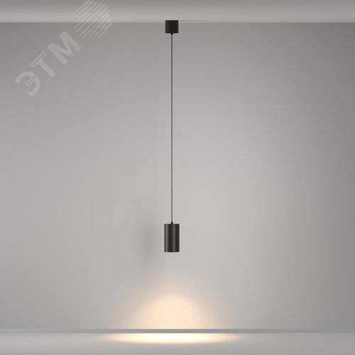 Светильник подвесной Vol LED 20W Черный - фото 4
