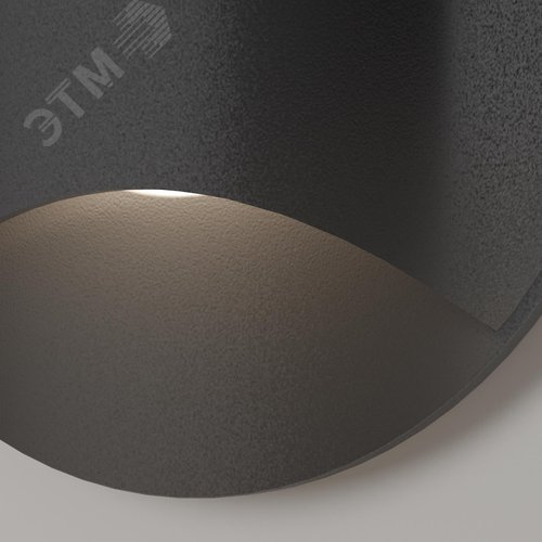 Светильник встраиваемый Outdoor Biscotti IP 65 LED 3W 3000 K Черный - фото 5