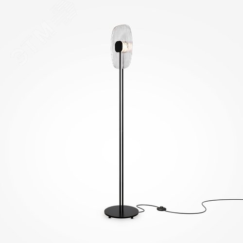 Светильник напольный (торшер) Eclipse LED 6W Черный - фото 2